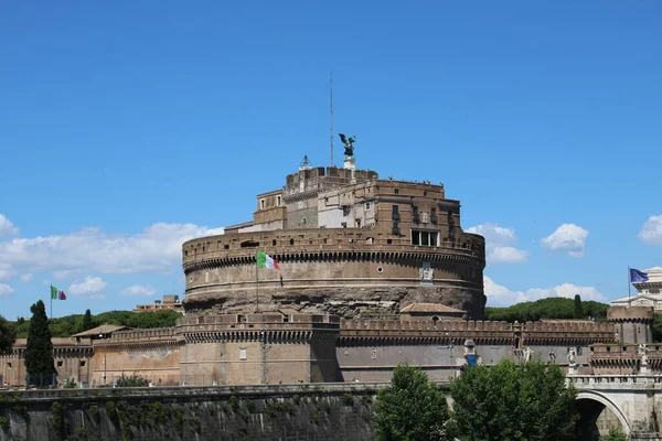Castle Saint Angelo Rome Italy — Stock Photo, Image