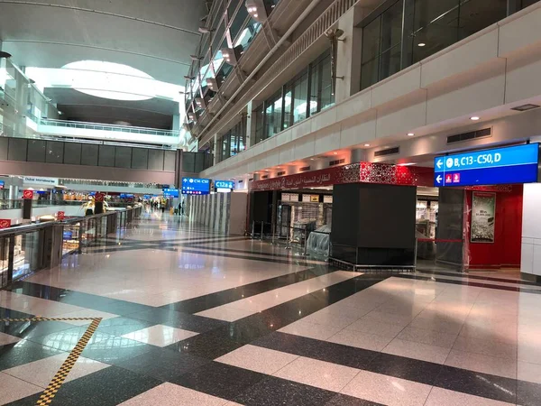 Dubai International Airport Gates Und Lounges Foto Datum 2020 Dubai — Stockfoto