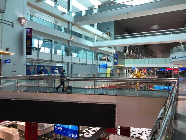 Dubai International Airport Gates Und Lounges Foto Datum 2020 Dubai — Stockfoto
