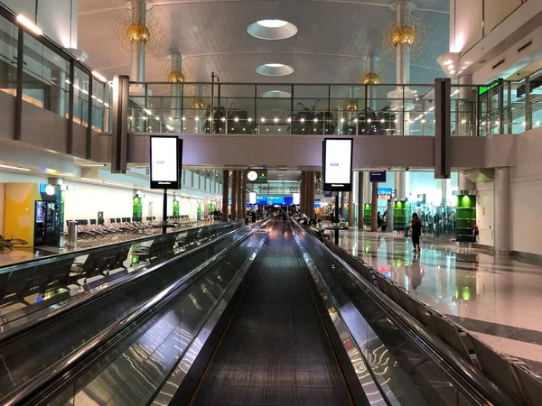 Dubai Aeroporto Internazionale Porte Saloni Foto Data 2020 Dubai Emirati — Foto Stock