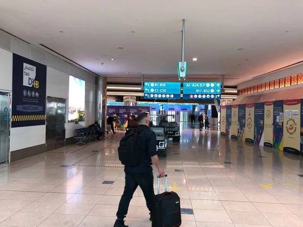Dubai Uluslararası Havaalanı Kapıları ve Salonları Fotoğraf Tarihi 23-08-2020 Dubai, BAE