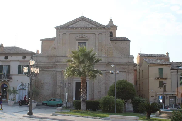 Vasto Centrum Města Itálie Krásné Město Regionu Abruzzo Itálii — Stock fotografie