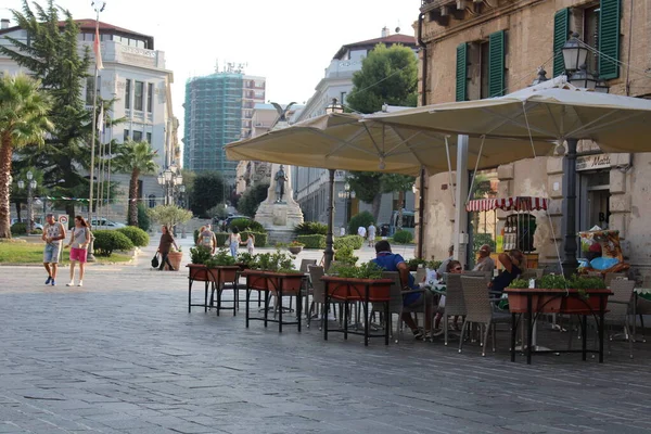 Vasto şehir merkezi İtalya 'nın Abruzzo bölgesinde güzel bir şehir.