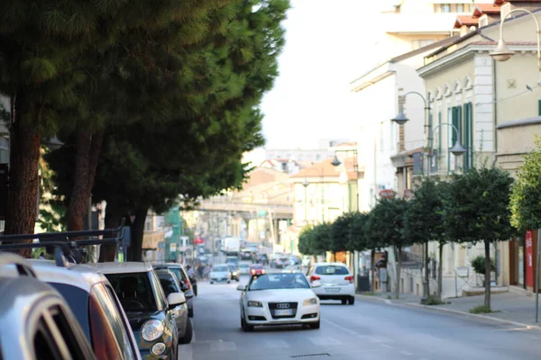 Vasto şehir merkezi İtalya 'nın Abruzzo bölgesinde güzel bir şehir.