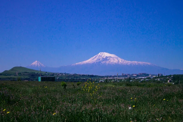Mount Ararat Tegen Hemel — Stockfoto