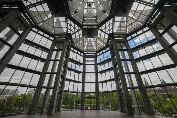 加拿大国家美术馆主大厅 加拿大安大略省渥太华 — 图库照片