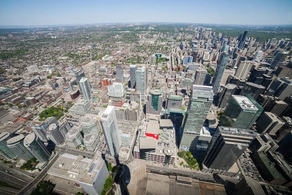 Toronto Malerische Stadtlandschaft Vom Tower Ontario Kanada — Stockfoto