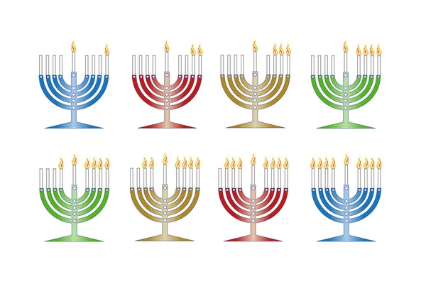 Chanukia serisi ilk geceden başlıyor ve sekiz geceyle bitiyor.  