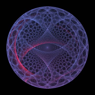 Soyut fraktal arkaplan. vektör illüstrasyonu