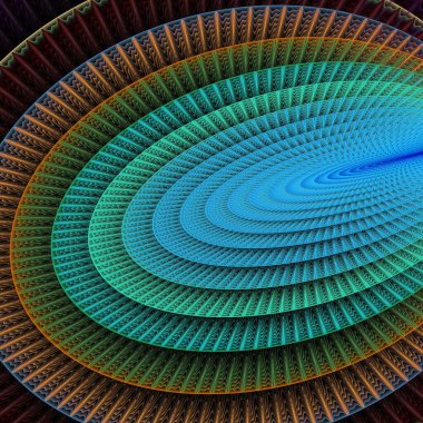 Soyut fraktal arkaplan. bilgisayar destekli grafikler.