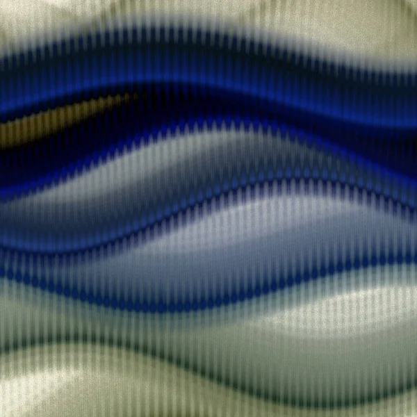 Složité Modré Stříbrné Abstraktní Design Fraktální Bílém Pozadí — Stock fotografie