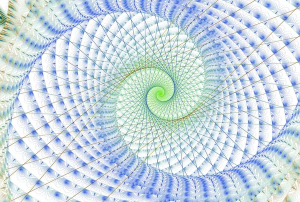 Spiralreihen Hintergrund Des Fraktalen Radialen Burst Musters Für Ihr Design — Stockfoto