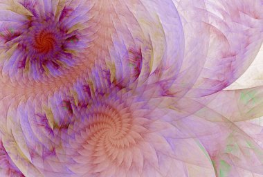 karmaşık ağ girdabı çiçek soyut tasarımı 