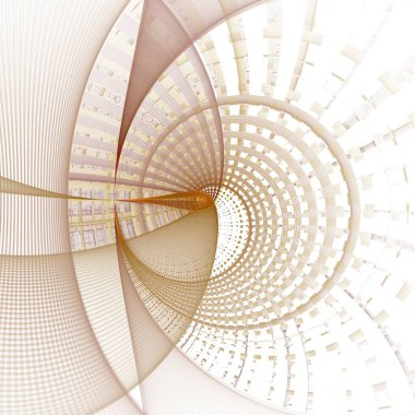 spiral fraktal desen, bilgisayar tarafından oluşturulan soyut arkaplan