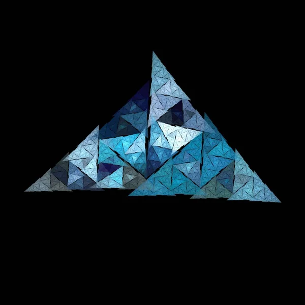 Abstrakter Geometrischer Hintergrund Vektorillustration — Stockfoto