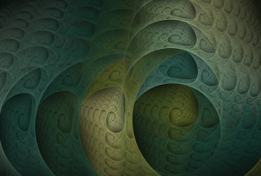 Yaratıcı tasarım için soyut fraktal arkaplan