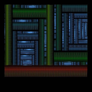 Bir bilgisayarla soyut arkaplan