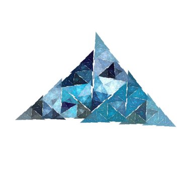 soyut üçgen geometrik arkaplan