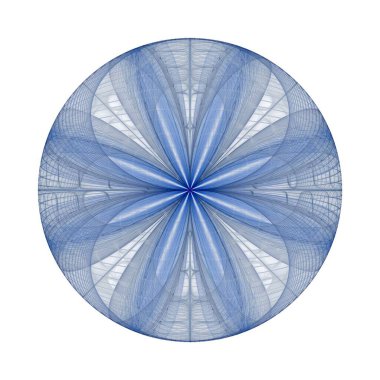 Yaratıcı tasarım için soyut fraktal çizim