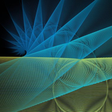 Fraktal doku, hyderabad, Hindistan