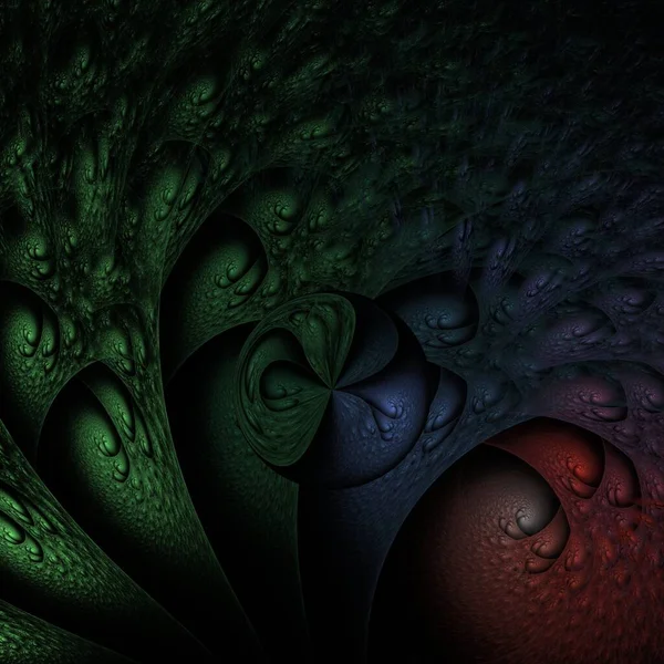 Fundo Fractal Abstrato Para Design Criativo — Fotografia de Stock