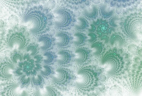 blue fractal flower, digital artwork for creative graphic design