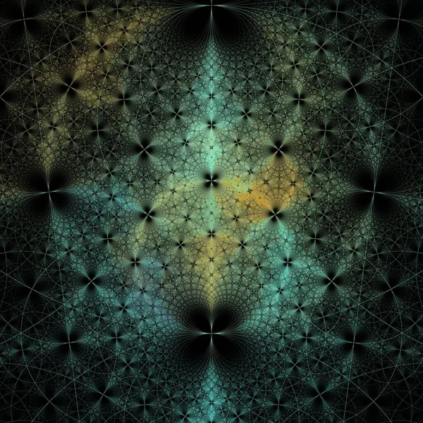 幾何学的な形をした抽象的な背景 — ストック写真