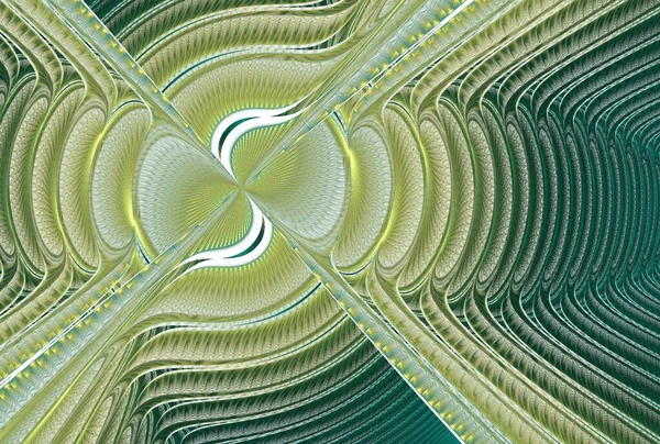 Abstrakcyjne Fraktalne Tło Futurystyczny Styl Technologii — Zdjęcie stockowe