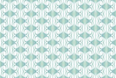 Çiçek kavramı, soyut tasarım, beyaz arkaplanda fraktal