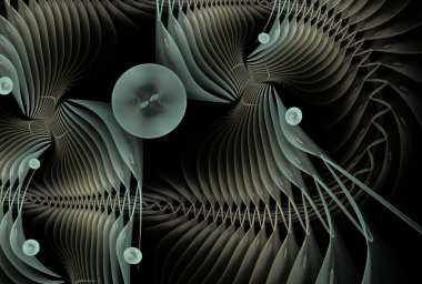 soyut arkaplan, fütürist biçim illüstrasyonu