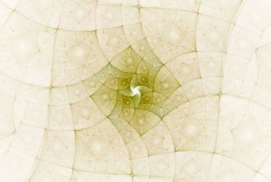 Karmaşık sessiz turuncu ve bej soyut kıvrımlı spiral dalgalar tasarımı
