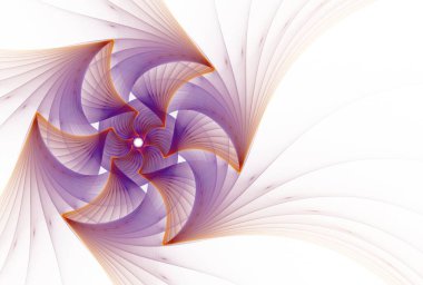 Yaratıcı tasarım için soyut fraktal çizim arkaplanı