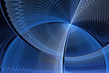 Yaratıcı tasarım için soyut arkaplan, fraktal çizim