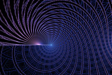 Fraktal krallık serisi. Bilim, teknoloji ve eğitim konularındaki çizgilerin, ızgaraların ve sembollerin bileşimi