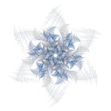 Sarmal, vektör illüstrasyonlu soyut fraktal arkaplan