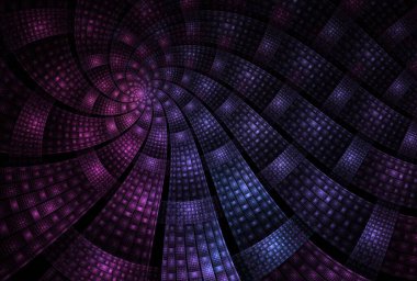 Yaratıcı tasarım için soyut fraktal arkaplan