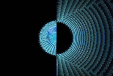 Yaratıcı tasarım için soyut fraktal arkaplan