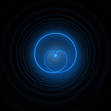 karmaşık dalgalı neon aşk tasarımı, soyut renk arkaplanı, 3 boyutlu illüstrasyon