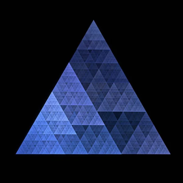 Abstracte Driehoek Geometrische Achtergrond — Stockfoto