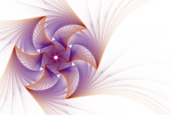 Абстрактный Фрактальный Иллюстрационный Фон Творческого Дизайна — стоковое фото