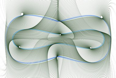 Mavi dalgalı soyut arkaplan