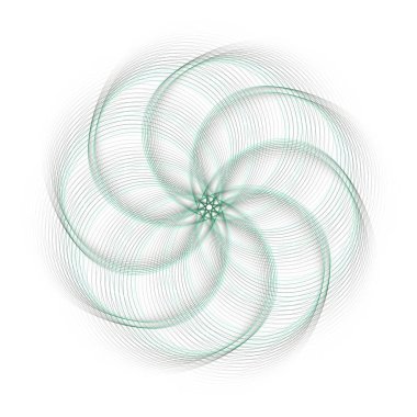 Yaratıcı tasarım için soyut fraktal çizim