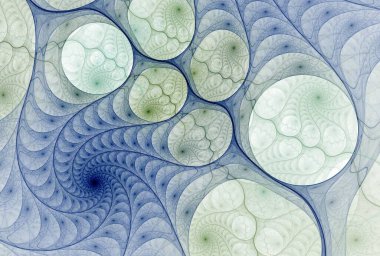 Yaratıcı tasarım için soyut fraktal arkaplan