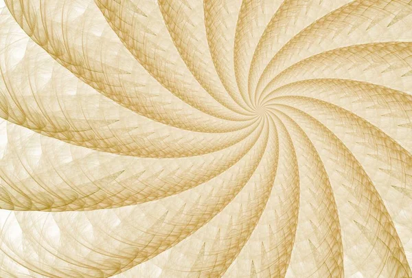 Intricate Mudo Laranja Bege Abstrato Torção Espiral Ondas Design — Fotografia de Stock