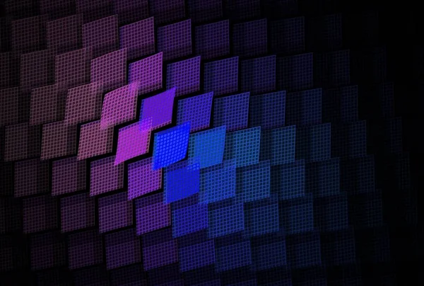 Abstract Background Blue Black Squares — Stock Photo, Image