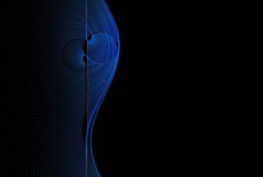 Tasarımınız için soyut fraktal çizim