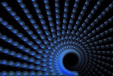 soyut arkaplan, fütüristik fraktal çizim