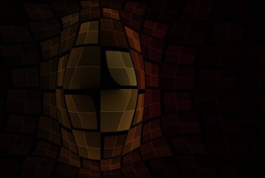 Geometrik şekil ve çizgilerle soyut arkaplan