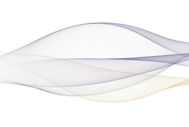 mavi ve sarı karmaşık nazik dalgalar soyut tasarım, beyaz arkaplanda fraktal