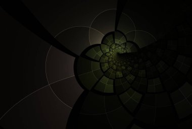 Soyut fraktal arkaplan. bilgisayar destekli grafikler.